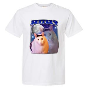 Huh Cat Meme Garment-Dyed Heavyweight T-Shirt