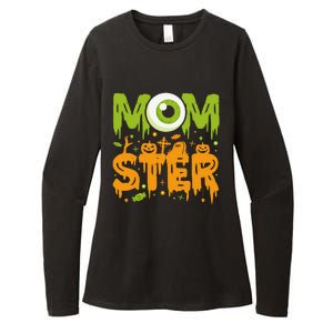 Halloween Costume Momster Spooky Halloween Womens CVC Long Sleeve Shirt