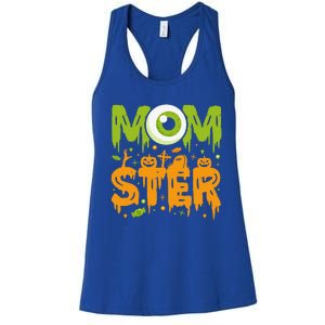 Halloween Costume Momster Spooky Halloween Women's Racerback Tank