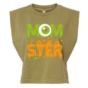 Halloween Costume Momster Spooky Halloween Garment-Dyed Women's Muscle Tee