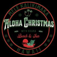 Hawaii Christmas Mele Kalikimaka Aloha Ohana Hawaiian Drawstring Bag