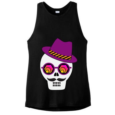 Hex Crypto Mr Hexican Premium Ladies PosiCharge Tri-Blend Wicking Tank