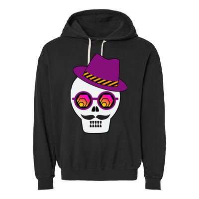 Hex Crypto Mr Hexican Premium Garment-Dyed Fleece Hoodie