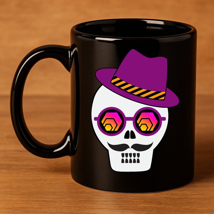Hex Crypto Mr Hexican Premium 11oz C Handle Ceramic Mug