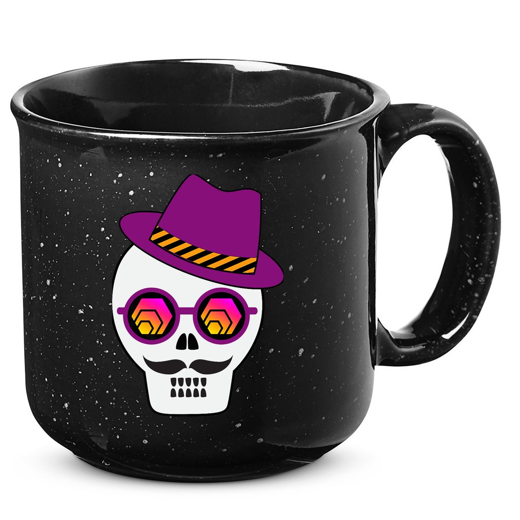 Hex Crypto Mr Hexican Premium 15oz Campfire Ceramic Mug