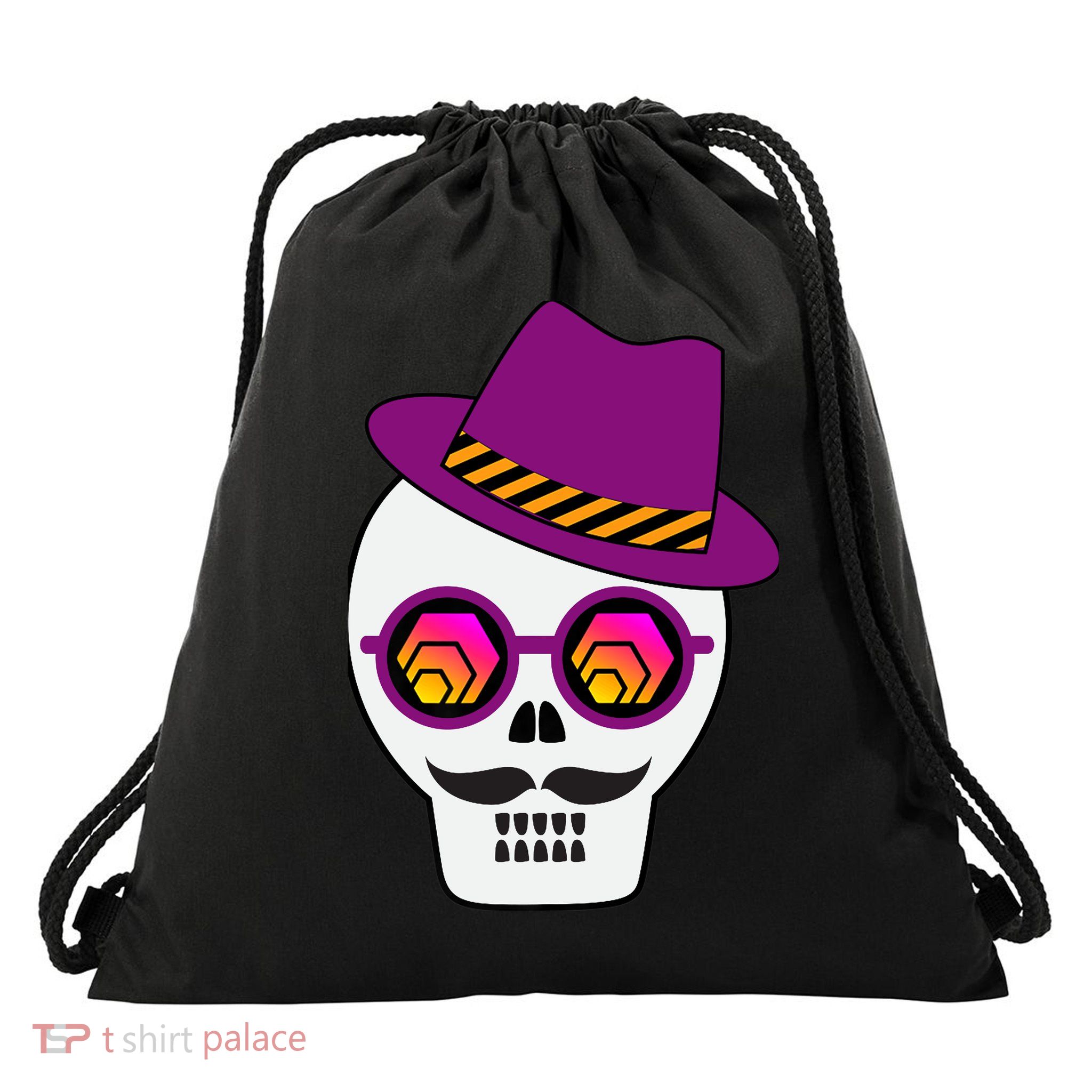 Hex Crypto Mr Hexican Premium Drawstring Bag