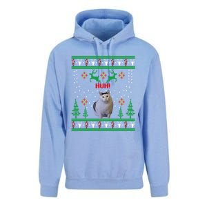 Huh! Cat Meme Popular Internet Meme Cat Day Christmas Gift Unisex Surf Hoodie