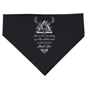 Heartless Chrimson Moth Booktok USA-Made Doggie Bandana