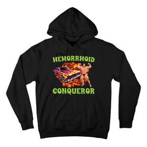 Hemorrhoid Conqueror Meme Tall Hoodie