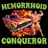 Hemorrhoid Conqueror Meme Visor