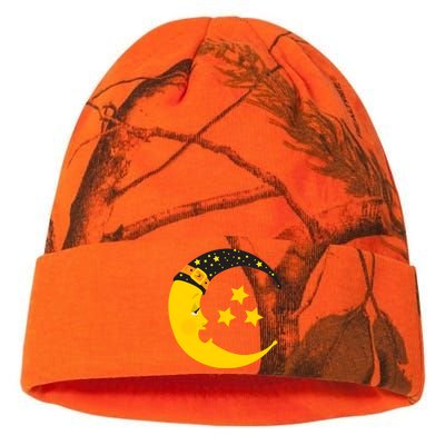 Halloween Crescent Moon Witch Hat Design Gift Kati Licensed 12" Camo Beanie