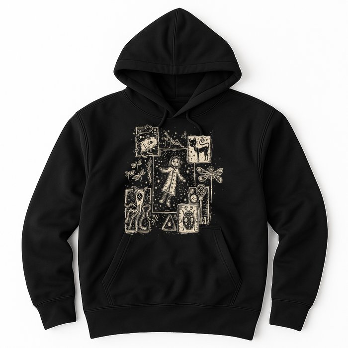 Horror Coraline Movie Hoodie