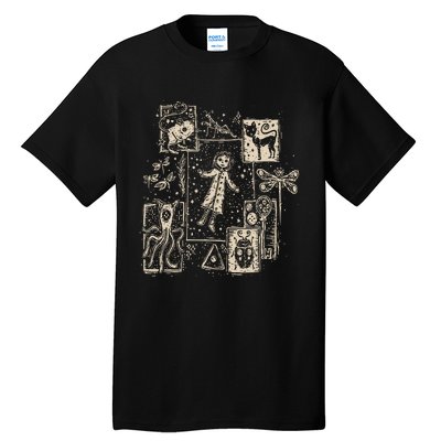 Horror Coraline Movie Tall T-Shirt