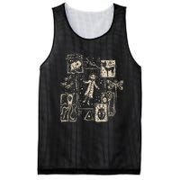 Horror Coraline Movie Mesh Reversible Basketball Jersey Tank