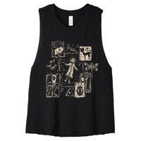 Horror Coraline Movie Women's Racerback Cropped Tank