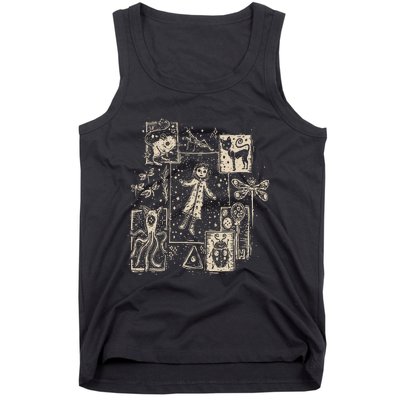 Horror Coraline Movie Tank Top