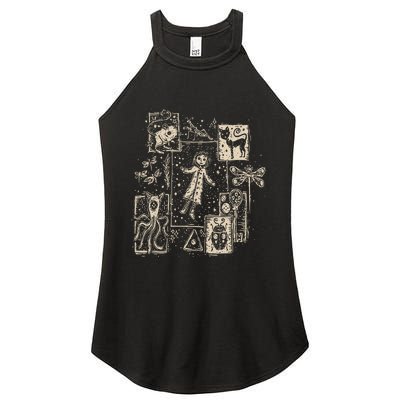 Horror Coraline Movie Women's Perfect Tri Rocker Tank