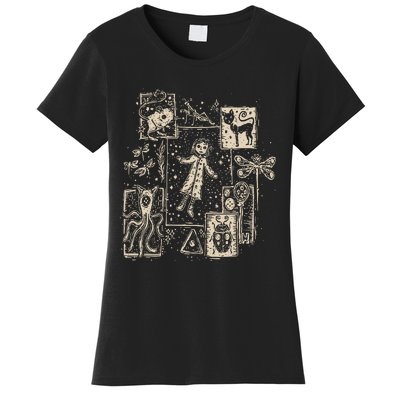 Horror Coraline Movie Women's T-Shirt