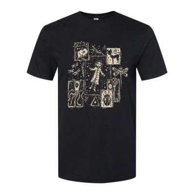 Horror Coraline Movie Softstyle CVC T-Shirt