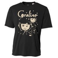 Horror Coraline Movie Halloween Coraline Cooling Performance Crew T-Shirt