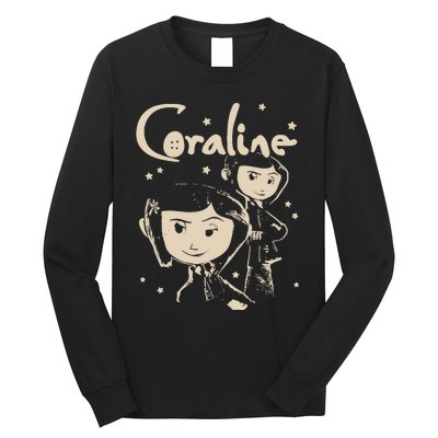 Horror Coraline Movie Halloween Coraline Long Sleeve Shirt