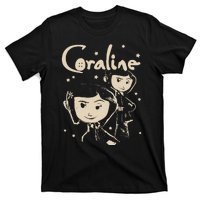 Horror Coraline Movie Halloween Coraline T-Shirt