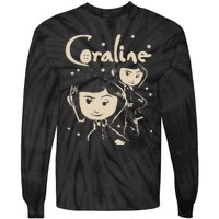 Horror Coraline Movie Halloween Coraline Tie-Dye Long Sleeve Shirt