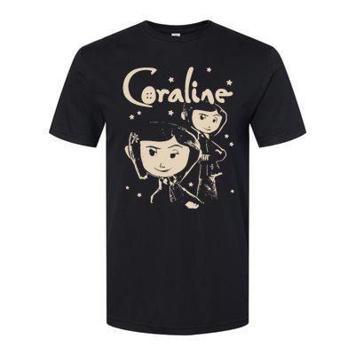 Horror Coraline Movie Halloween Coraline Softstyle CVC T-Shirt