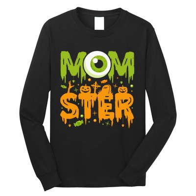 Halloween Costume Momster Spooky Halloween Long Sleeve Shirt