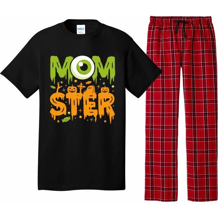 Halloween Costume Momster Spooky Halloween Pajama Set