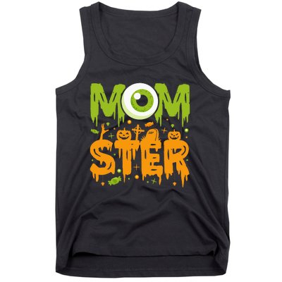 Halloween Costume Momster Spooky Halloween Tank Top