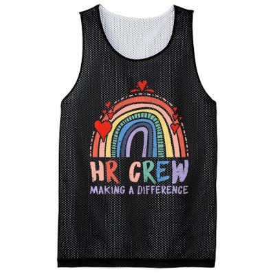 HR Crew Making A Difference HR Officer HR Consultant  Mesh Reversible Basketball Jersey Tank