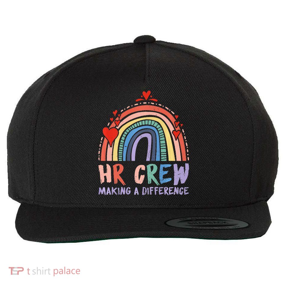 HR Crew Making A Difference HR Officer HR Consultant  Wool Snapback Cap
