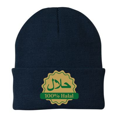 Halal Certified Muslim Logo Knit Cap Winter Beanie