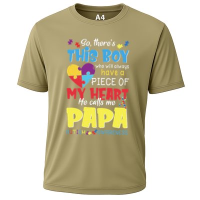 He Calls Me Papa Autism Awareness Performance Shirt