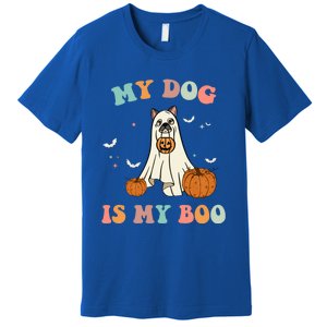 Halloween Charm: My Dog Is My Boo Gift Premium T-Shirt