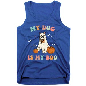 Halloween Charm: My Dog Is My Boo Gift Tank Top