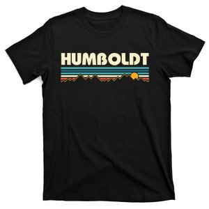 Humboldt California Mountain Retro T-Shirt