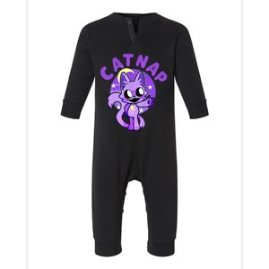 Hi Cats Nap Lover Funny Cat Infant Fleece One Piece