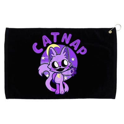 Hi Cats Nap Lover Funny Cat Grommeted Golf Towel