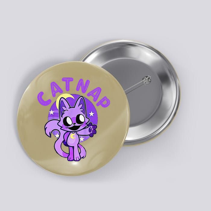 Hi Cats Nap Lover Funny Cat Button