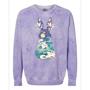 Happy Chinese New Year Year Of The Rabbit Colorblast Crewneck Sweatshirt