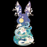 Happy Chinese New Year Year Of The Rabbit Bag