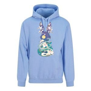 Happy Chinese New Year Year Of The Rabbit Unisex Surf Hoodie