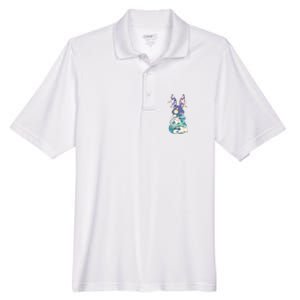 Happy Chinese New Year Year Of The Rabbit Men's Origin Performance Pique Polo