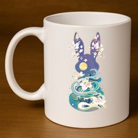Happy Chinese New Year Year Of The Rabbit 11oz C Handle Ceramic Mug