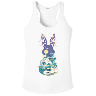 Happy Chinese New Year Year Of The Rabbit Ladies PosiCharge Competitor Racerback Tank