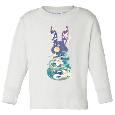 Happy Chinese New Year Year Of The Rabbit Toddler Long Sleeve Shirt