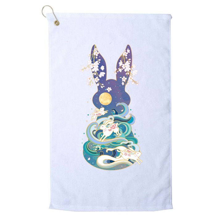 Happy Chinese New Year Year Of The Rabbit Golf Towel