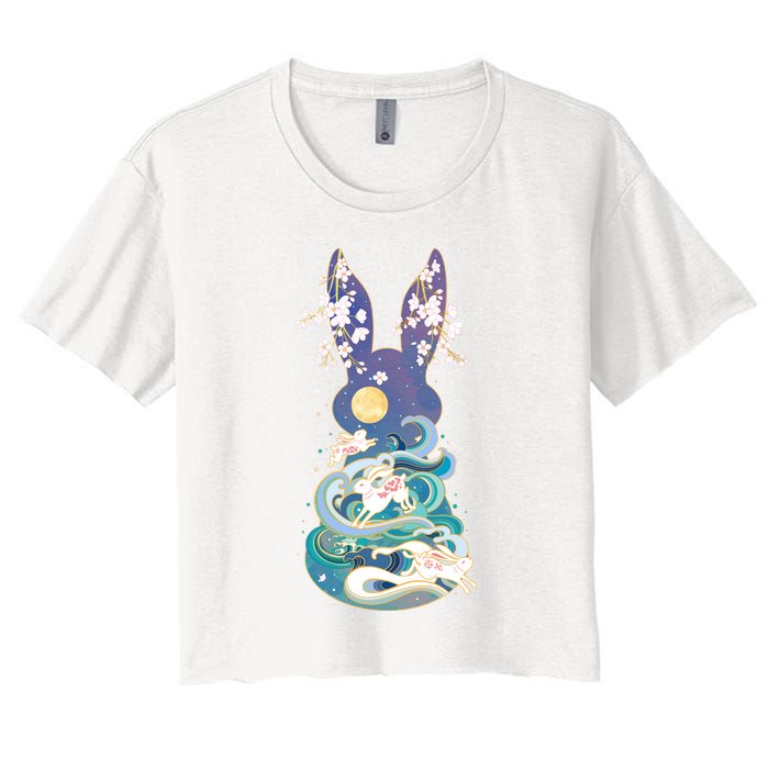 Happy Chinese New Year Year Of The Rabbit Crop Top